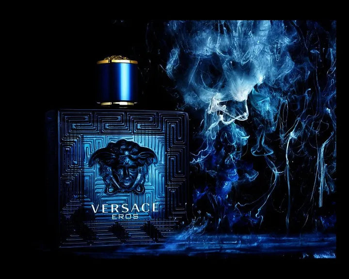 Versace Eros  + Valentino Uomo Born in Roma + Perfumero Recargable