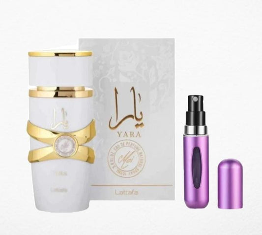 Lattafa Yara Moi + Perfumero Recargable